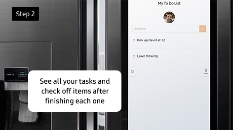 Step 2. See all your tasks and check off items after finishing each one