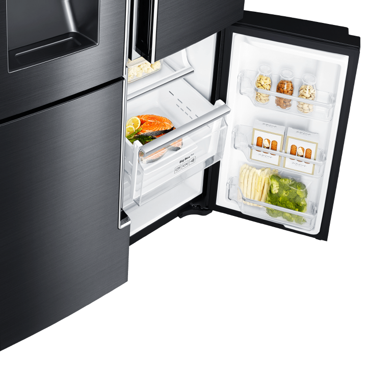 Flexible Storage Fridge-in Freezer