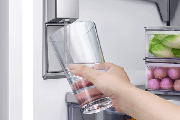 Use the Water Dispenser