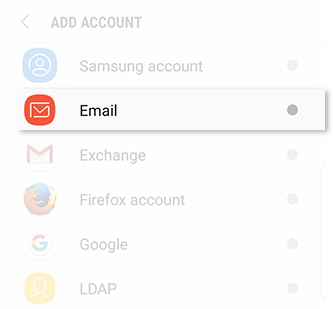 Galaxy S9 - How do I add accounts to my Samsung Galaxy S9 (SM-G960W)?