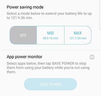 Galaxy S9+ - How do I use device maintenance on my Samsung Galaxy S9+ (SM-G965W)?