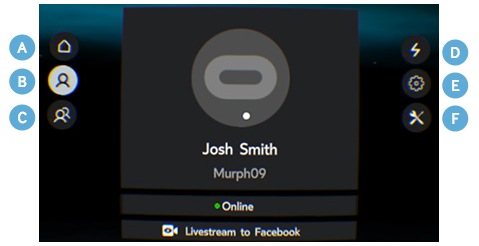 Gear VR - How do I use the universal menu on my Gear VR with controller (SM-R325)?