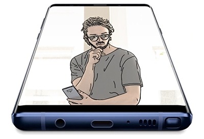 Galaxy Note9 - Digital Coloring with PENUP (SM-N960W)