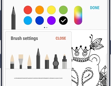 Use the Different Coloring Tools