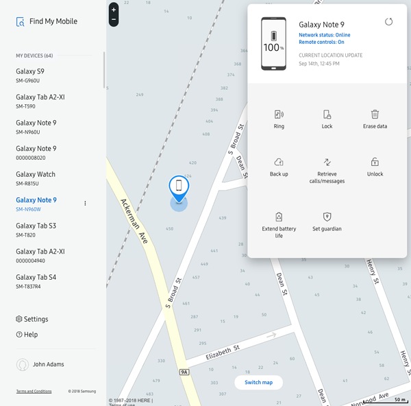 Access Find My Mobile for the First Time 3