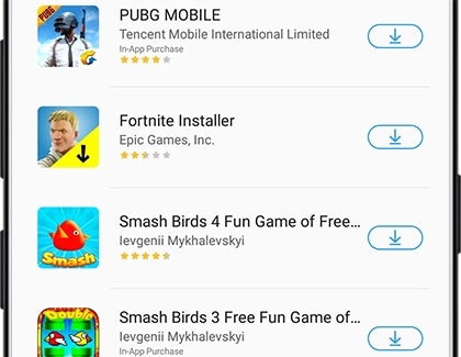 Download Fortnite from Galaxy App Store 1