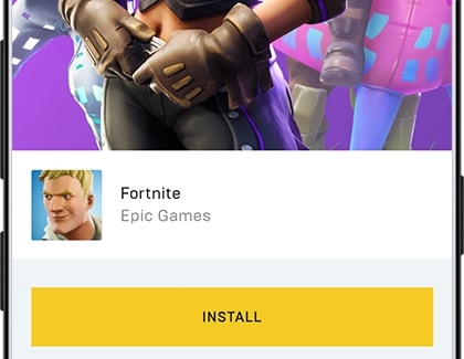 Download Fortnite from Galaxy App Store 2