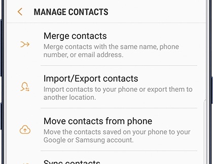 Merge Contacts