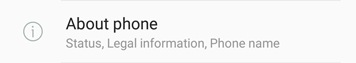 Locate the Software Version 1