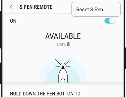 Disable or Reset App Actions for the S Pen