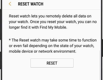Reset Watch