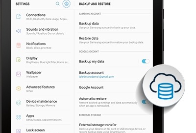 Galaxy Tab S4 - Back Up Your Data (SM-T830)