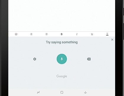Google Voice Typing