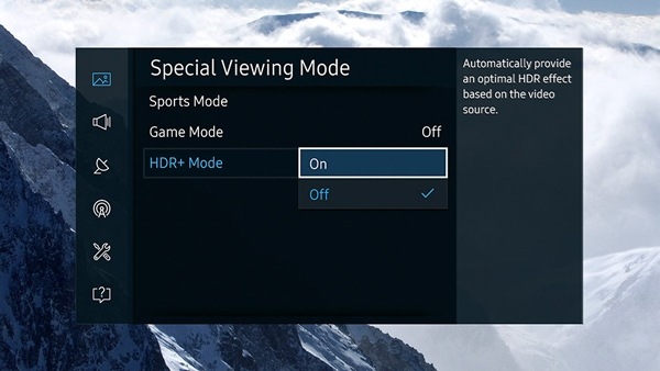 Turn On HDR+ Mode