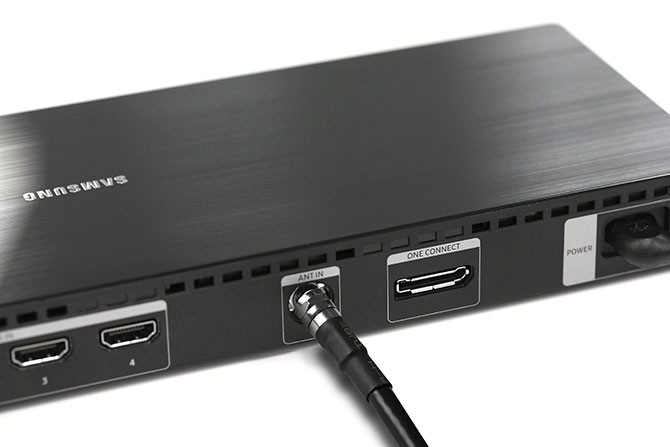 Connecting The Frame TV to Cable or Antenna