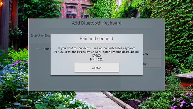 Pairing a Bluetooth Keyboard 3