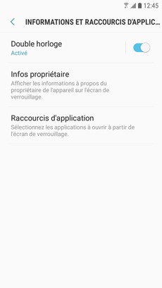 Galaxy J3 Prime : Modifier le type de verrouillage de l'écran (SM-J327W)