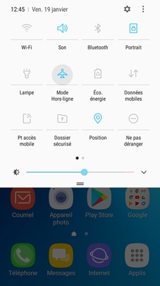 Galaxy J3 Prime : Mode hors-ligne (SM-J327W)