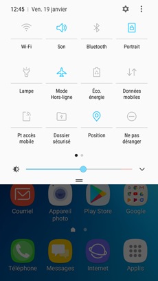 Galaxy J3 Prime : Mode hors-ligne (SM-J327W)