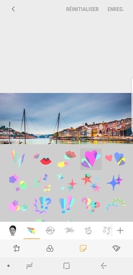 Galaxy S9 : Dessiner ou écrire sur une photo (SM-G960W)