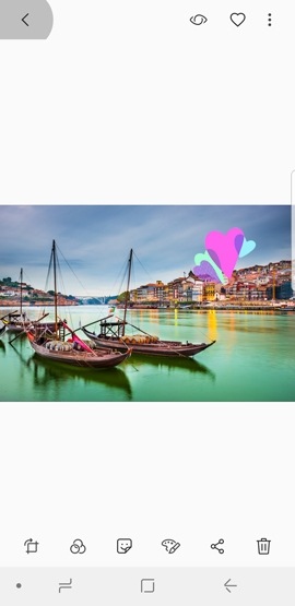 Galaxy S9 : Dessiner ou écrire sur une photo (SM-G960W)