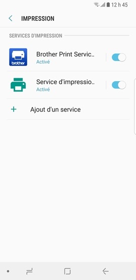 Galaxy S9 : Rechercher rapidement un paramètre (SM-G960W)