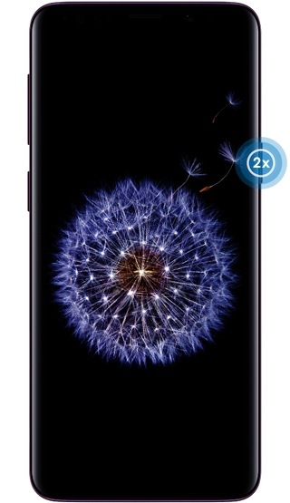 Galaxy S9 : Lancer rapidement l'application appareil photo (SM-G960W)