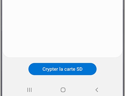 Crypter la carte microSD 2