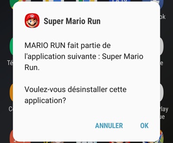 Désinstaller une application préalablement téléchargée (Méthode #1) 2