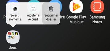 Supprimer un dossier 1