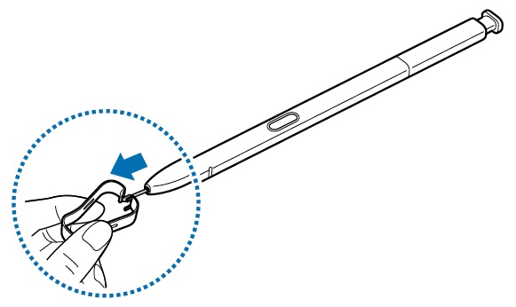 Remplacer la pointe du stylet S Pen 1