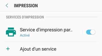 Télécharger, installer et activer un service d'impression 4