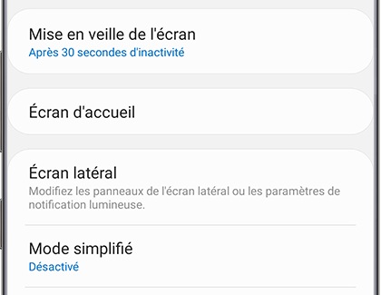 Masquer une application 2