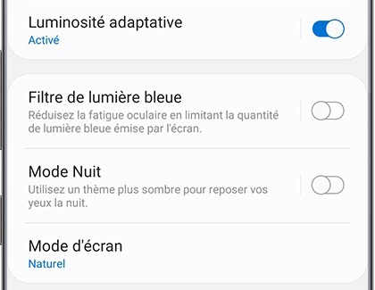 Activer le mode nuit (méthode complète) 2