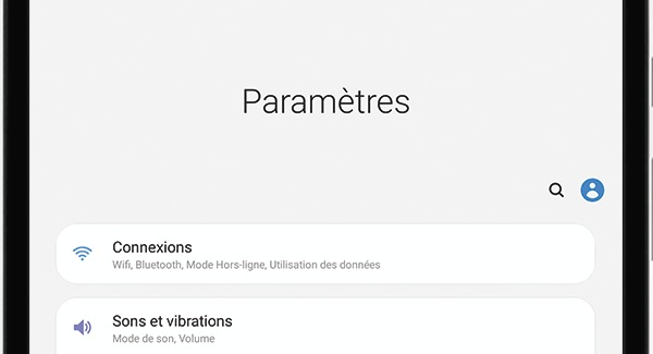 Activer la fonction de réduction des animations 1