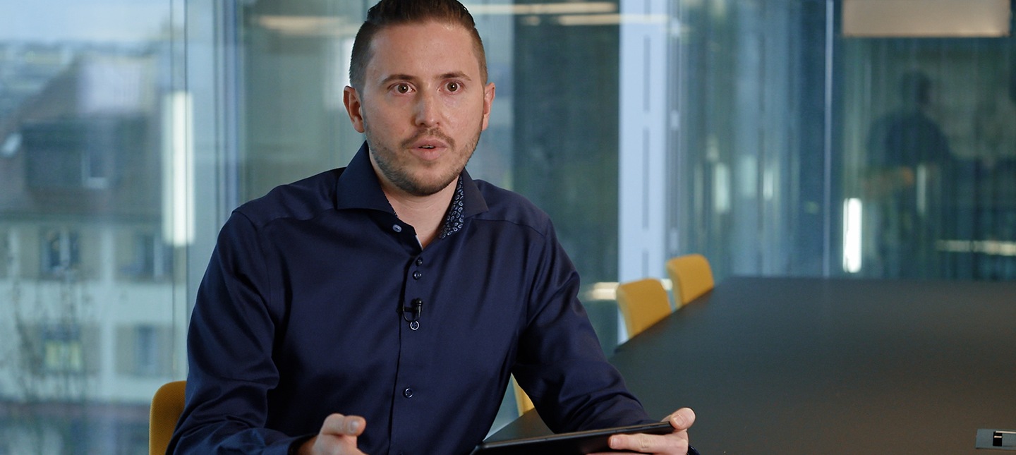 Daniel Neeser von Natel Profi war für die Auswahl der Tablets zuständig