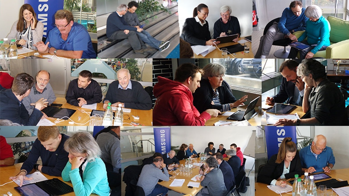 Senioren werden zu «Tablet Heroes» Senioren werden zu «Tablet Heroes»