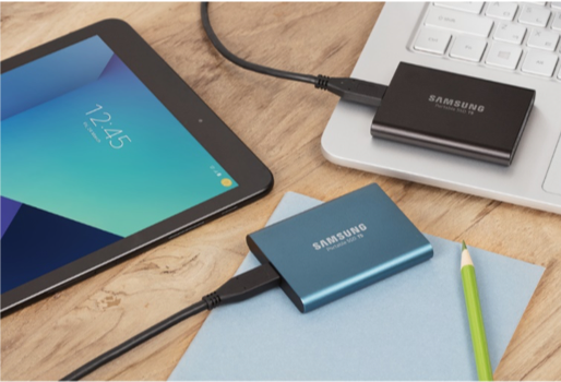 Samsung Portable SSD T5 – hohe Performance im Hosentaschenformat Samsung Portable SSD T5 – hohe Performance im Hosentaschenformat