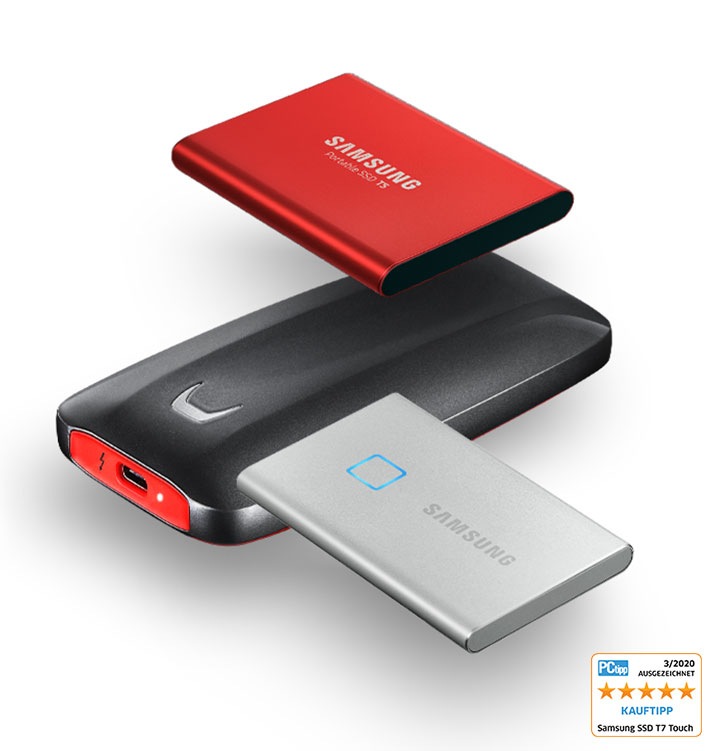 SSD portables Samsung