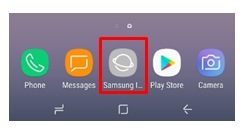 Graue App-Symbole nach Werksreset