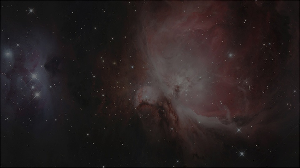 Una galaxia que muestra la filosofía de Samsung, las tres estrellas.