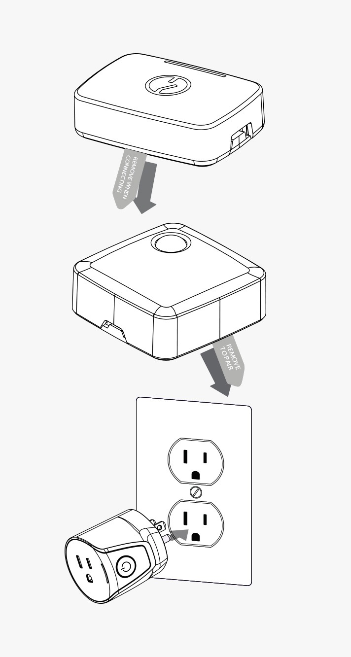 Instrucciones de como quitar las etiquetas de los sensores de SmartThings