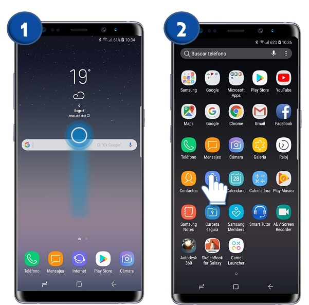 Galaxy Note8: ¿Qué es y cómo activar el bloqueo por iris?