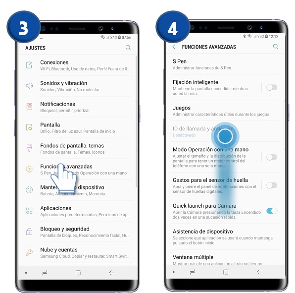 Galaxy Note8: ¿Qué es y cómo activar el mensaje de emergencia?