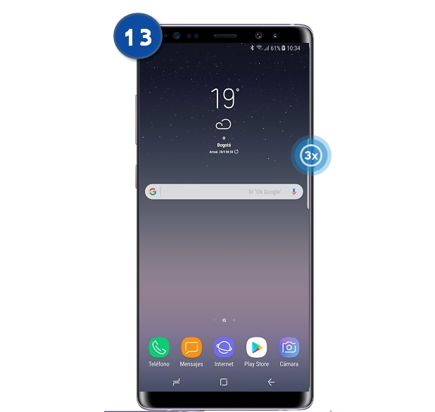 Galaxy Note8: ¿Qué es y cómo activar el mensaje de emergencia?