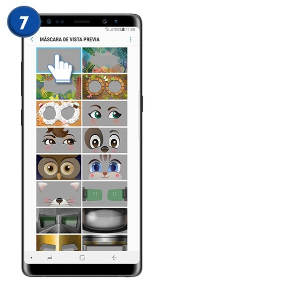 Galaxy Note8: ¿Qué es y cómo añadir una máscara al iris?