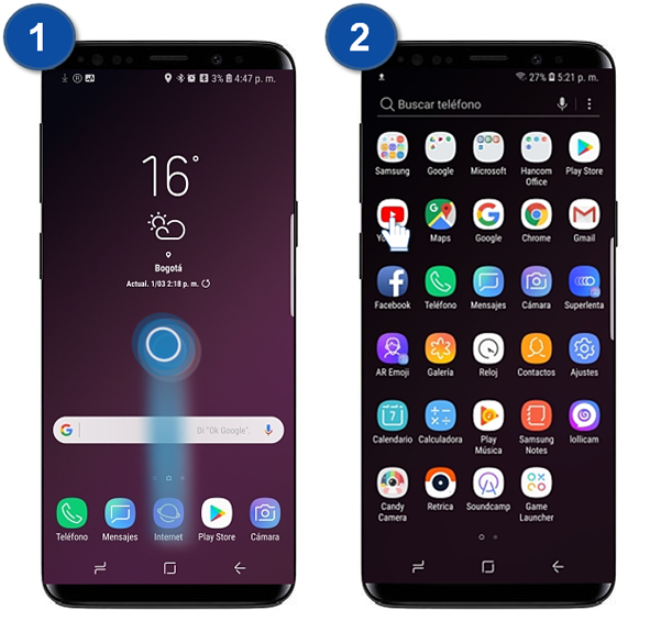 Galaxy S9 | S9 Plus - ¿Cómo crear GIFS?