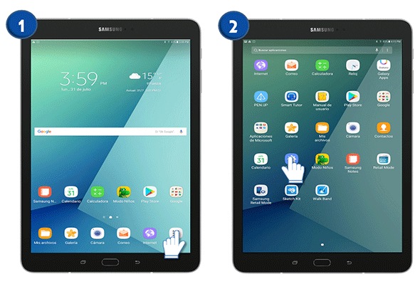 Galaxy Tab S3 - ¿Cómo cambiar el modo de sonido?