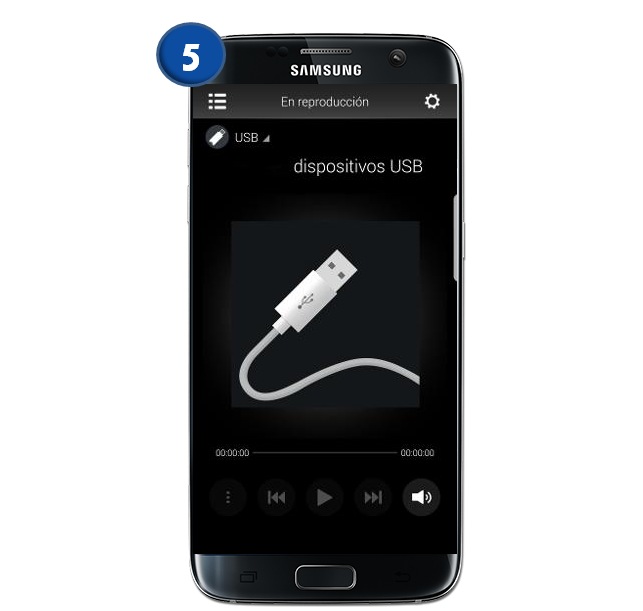 Barra de sonido HW-M450 - ¿Cómo seleccinar la fuente de reproducción de la música?