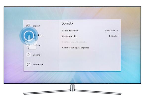 Samsung Smart TV MU6100 - Modo de sonido. ¿Qué son? ¿Cómo se modifican?